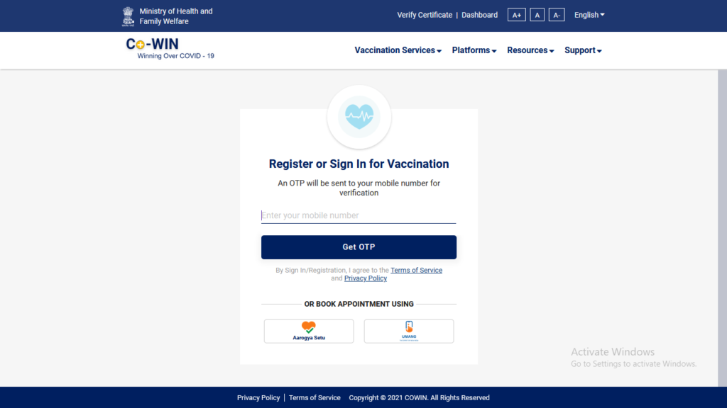 download Covid Vaccination Certificate